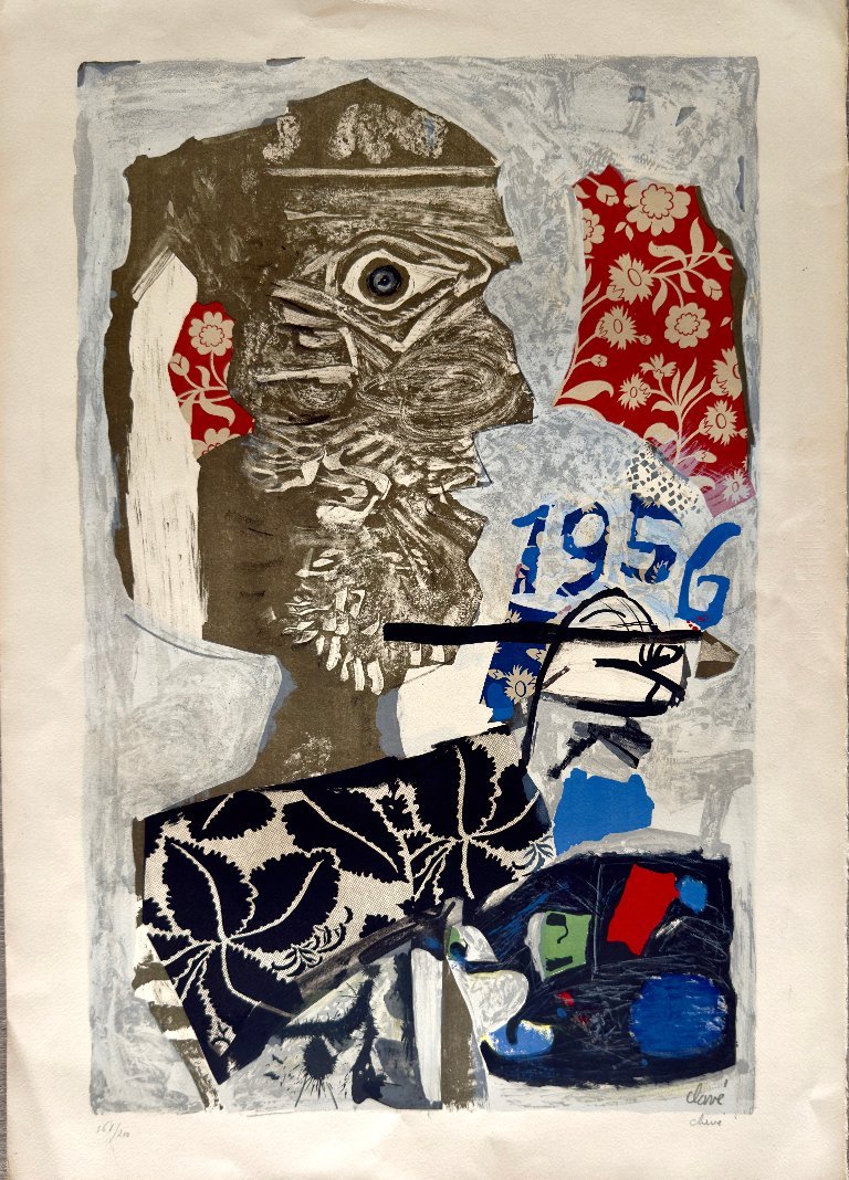 Antoni Clave - École de Paris, 1956 - | Lithographs & prints
