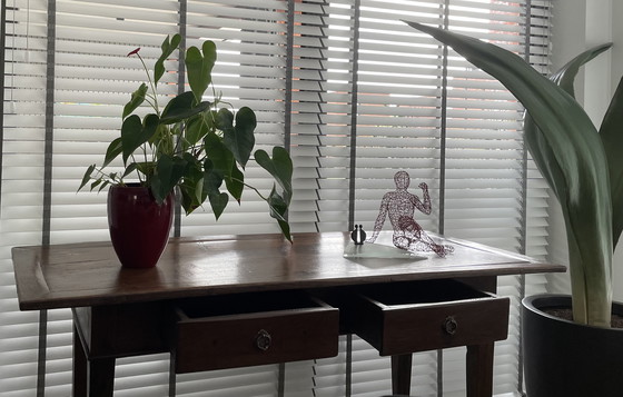 Image 1 of Antique Spanish wooden (console) table.