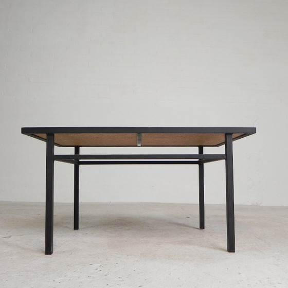 Image 1 of Tavolo vintage in piastrelle con immagine di corrida, anni '50