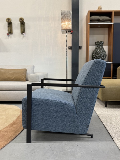 (1) Harvink Alowa Sessel, Stoffbezug Monza Blue