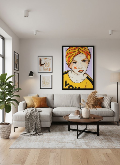 El Bocho - With you - 2021 - Giclee - signed by hand