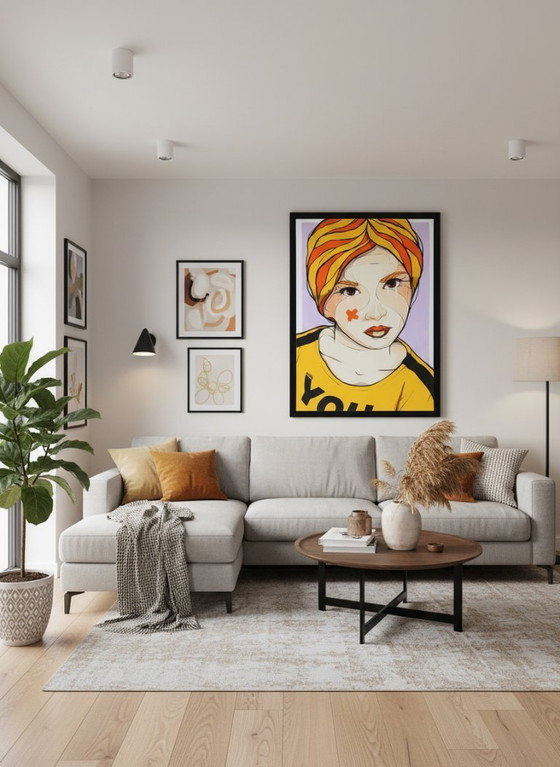 Image 1 of El Bocho - With you - 2021 - Giclee - signed by hand