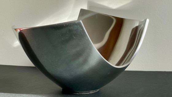 Image 1 of COUPE à Fruits Métal Poli VINTAGE