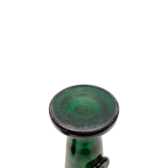 Image 1 of Green glass vase by Max Verboeket, 2nd quarter of the 20th century