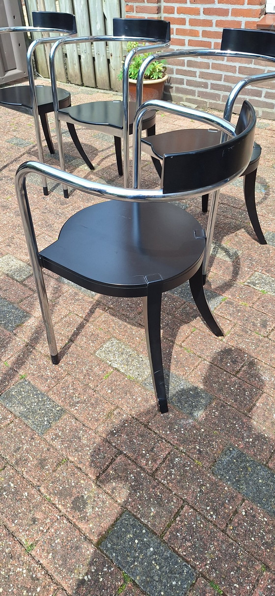 Image 1 of 4 pezzi sedie da pranzo Zanotta fauna