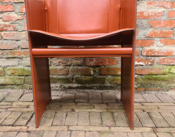 Image 1 of 4 vintage, design stoelen Matteo Grassi, Korium