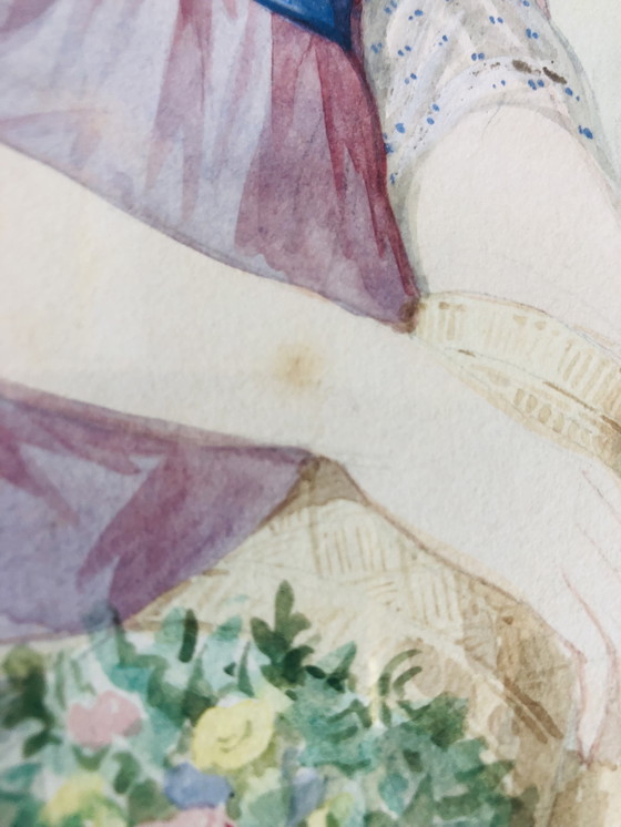 Image 1 of Ritratto ad acquerello di Auguste Galimard (1813-1880)