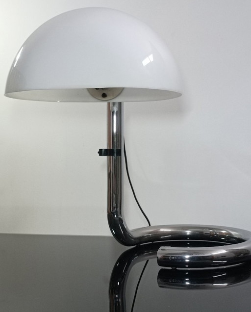 Important designer lamp by Metalarte, 1970