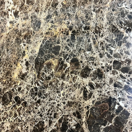 Image 1 of Knoll Saarinen Table tulipe haute - 198 cm - marron emperador