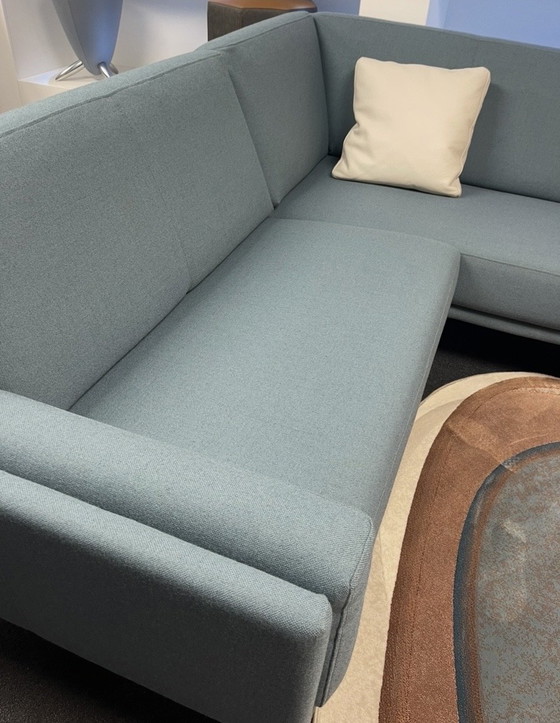 Image 1 of Leolux Bellice Hoekbank Ploegwol Nieuw €13000