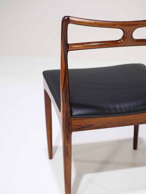 6x Johannes Andersen 94 Esszimmerstühle aus Palisander