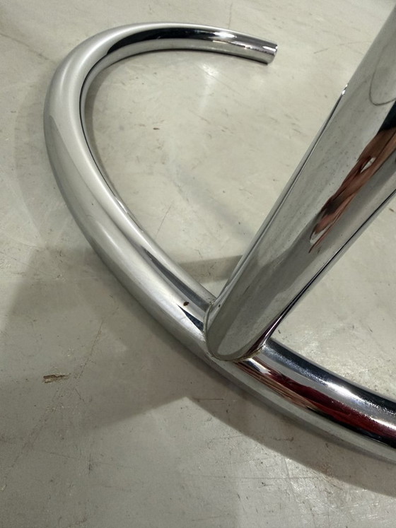 Eileen Gray Tavolino regolabile E1027 Vereinigte Werkstätten – Vereinigte Werkstatten, Tavolini, Chrome (photo 10 of 16)