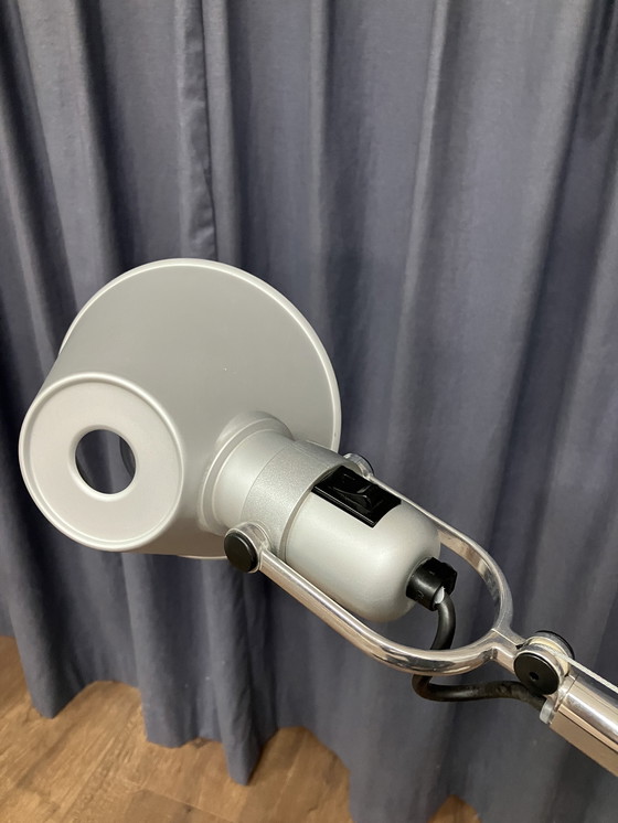 Image 1 of Artemide Tolomeo Design Chrome Table Lamp Architect Lamp