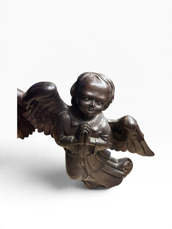 Putti d'orgue d'église 1780/1800 – Objets déco, Bois (photo 6 of 10)
