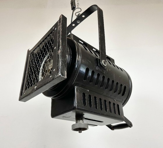 Image 1 of Vintage zwarte theaterspot, jaren 60