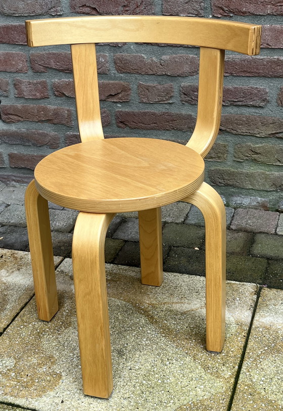 Image 1 of Sedia per bambini in compensato vintage - Stile Alvar Aalto | Svezia, anni '70