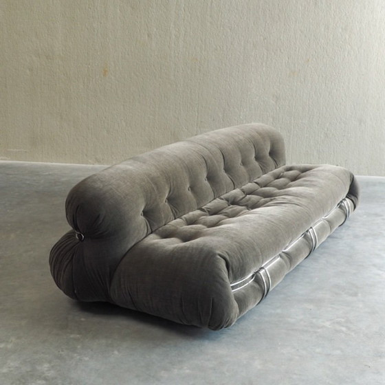 Image 1 of Soriana 3-seater sofa by Afra & Tobia Scarpa for Cassina