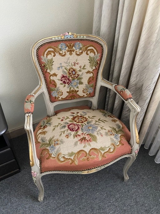 Ensemble de 2 fauteuils Gobelins