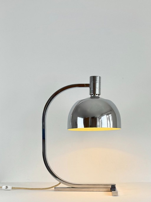 AM/AS lamp in chromed brass by Franco Albini, Italy, 1960