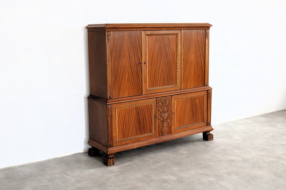 Image 1 of Brutalist 1950s Highboard