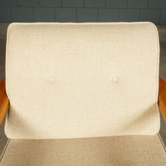 Vintage Danish Armchair – Walnut – 1960s – Textile (photo 10 of 12)