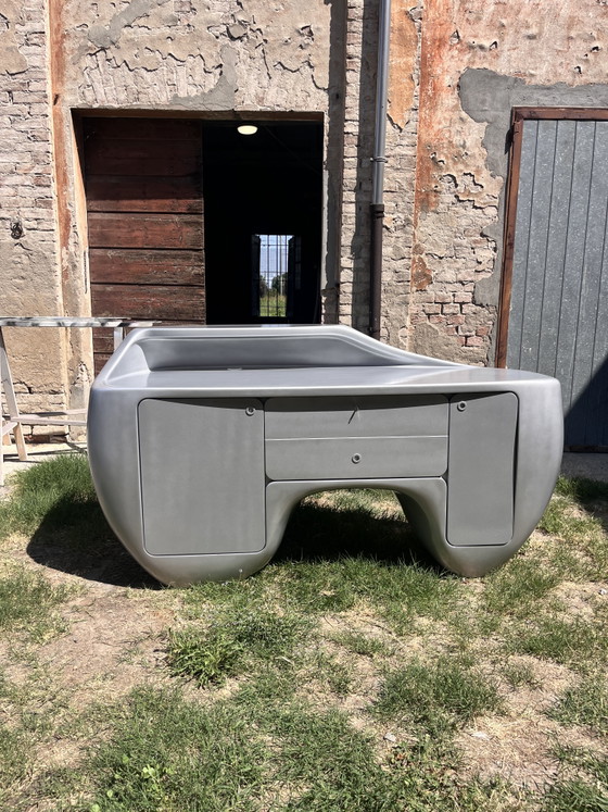 Space Age Desk Bancone Reception – gamma&bross, Scrivanie, Fiberglass (photo 4 of 5)
