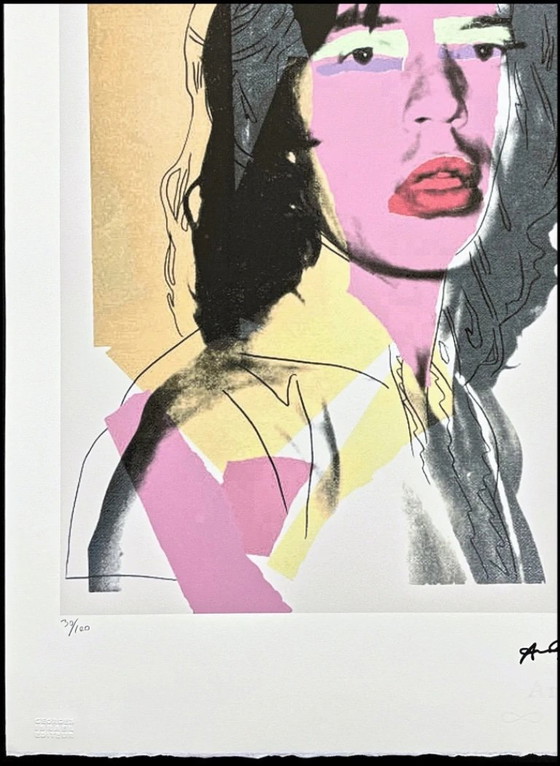 Image 1 of Mick Jagger - Offset Litho