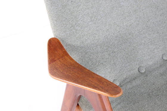 Image 1 of Louis van Teeffelen per Wébé poltrona vintage con rivestimento nuovo