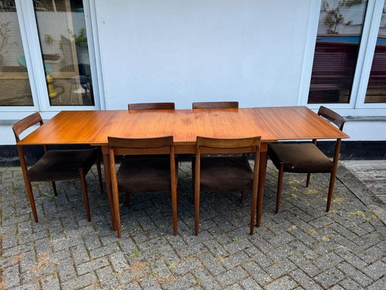 Image 1 of Vintage Lubke Dining Set Ensemble
