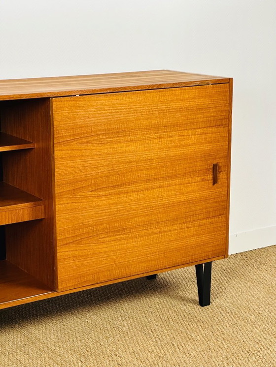 Image 1 of Enfilade haute Vintage Scandinave et teck, 1960