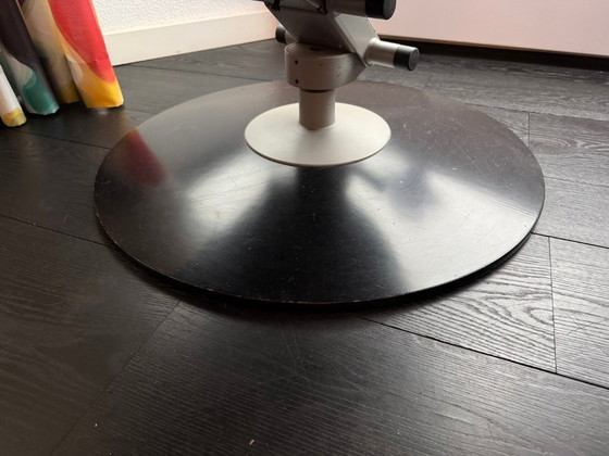 Image 1 of 2x Stokke Varier Peel con poggiapiedi viola e blu