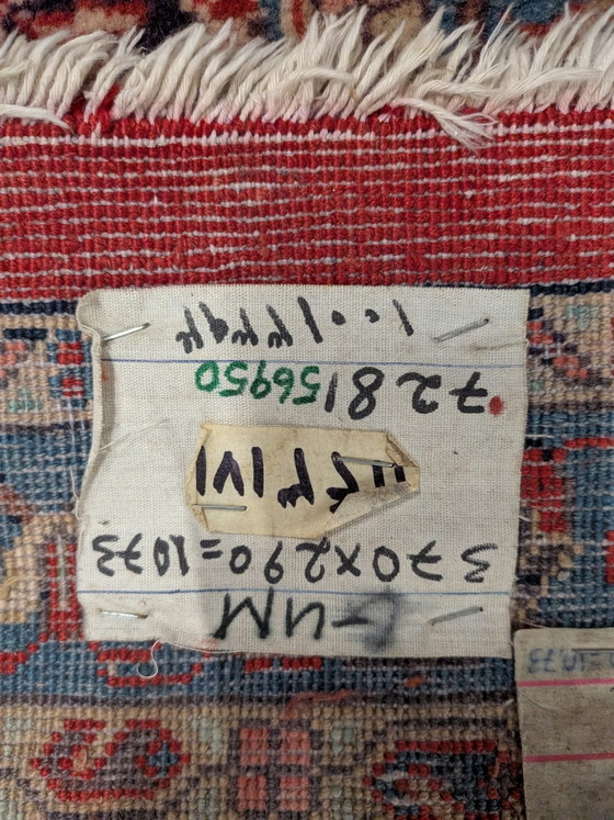 Image 1 of Tappeto persiano antico Sarouk | Annodato a mano | 370 × 290 cm | Etichette originali