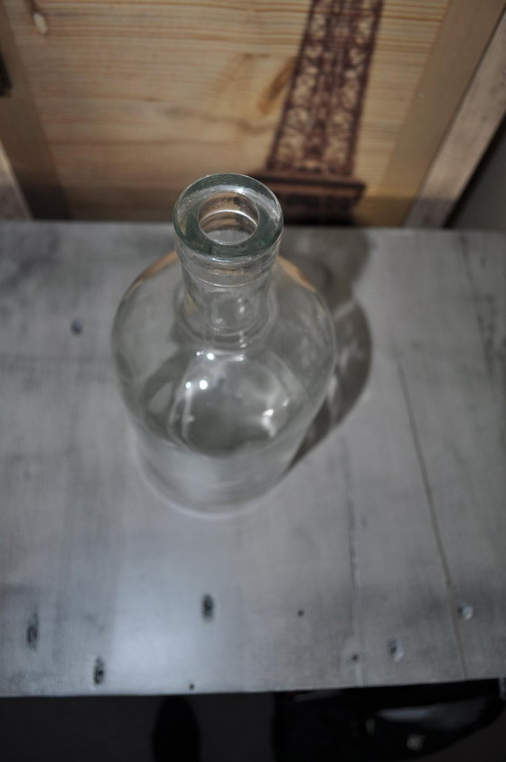 Doorzichtige Glazen Fles, jaren 50 – Glazen & Karaffen, Vintage (photo 4 of 5)