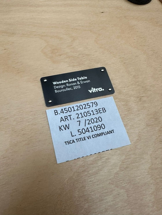 Image 1 of Tavolino in legno Vitra di Ronan & Erwan Bouroullec