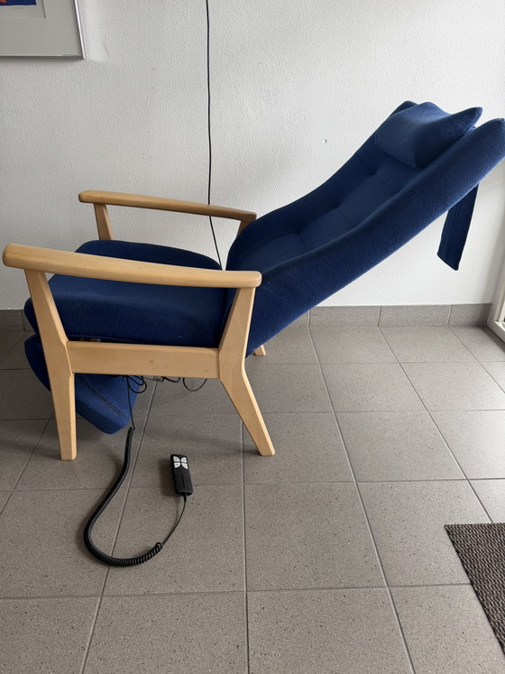 Fauteuil inclinable électrique Farstrup 5080 Plus. – Fauteuils de relaxation, Wood, Wool (photo 6 of 11)