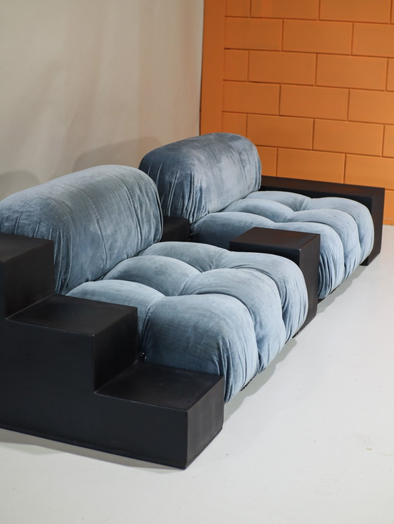 Image 1 of Camaleonda B&B Italia sofa with Gli Scacchi elements 1975