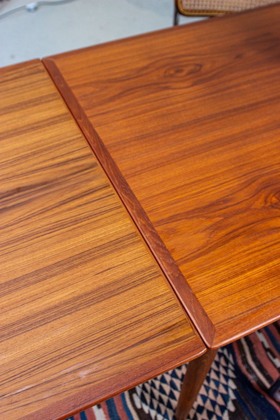 Image 1 of Vintage Teak Dining Table, Danish Mid Century