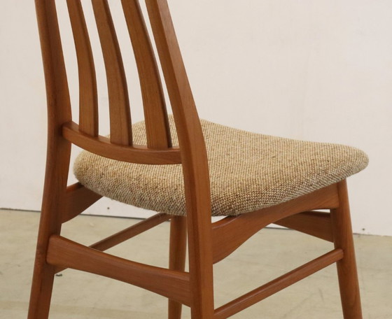 Image 1 of Set 4 Vamdrup Chairs Chaises à manger Vintage Danish