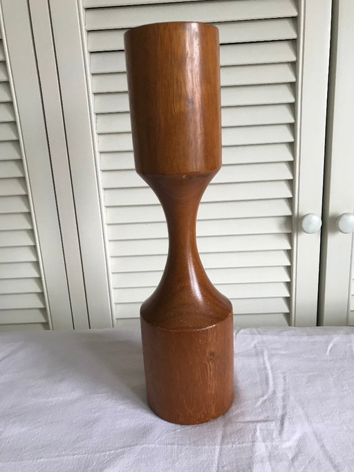 Candelabro de madera