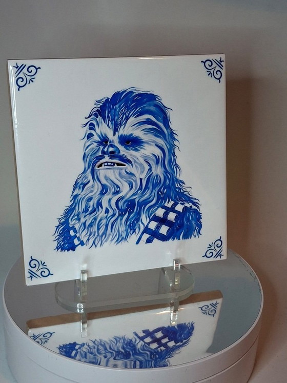 Image 1 of Decoratieve tegels 11x11 cm. 13 stuks. Star Wars.