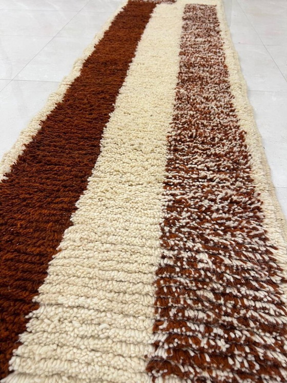 Tappeto passatoia marocchino fatto a mano, 300 cm x 80 cm – Tappeti, Cotton (photo 5 of 10)