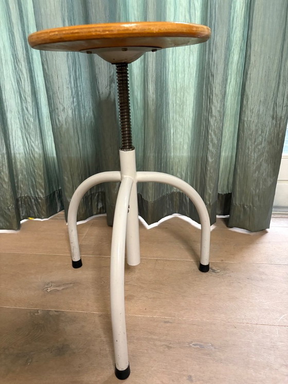 Image 1 of Vintage stool Oostwoud Franeker