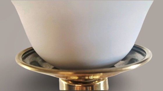 JUMO Grand Luxe Lamp - Brass And Plexiglas - 1960s – Table lamps, Metal (photo 10 of 15)