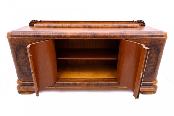 Image 1 of Large Art Deco chest of drawers from the 1950s, Poland.