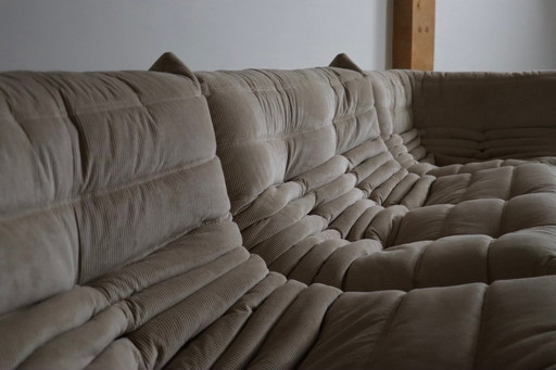 Conjunto de sofás Togo original de Ligne Roset, de Michel Ducaroy, años 70