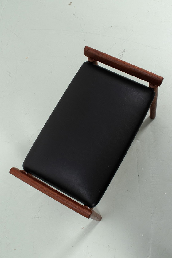 Image 1 of Danish teak footstool