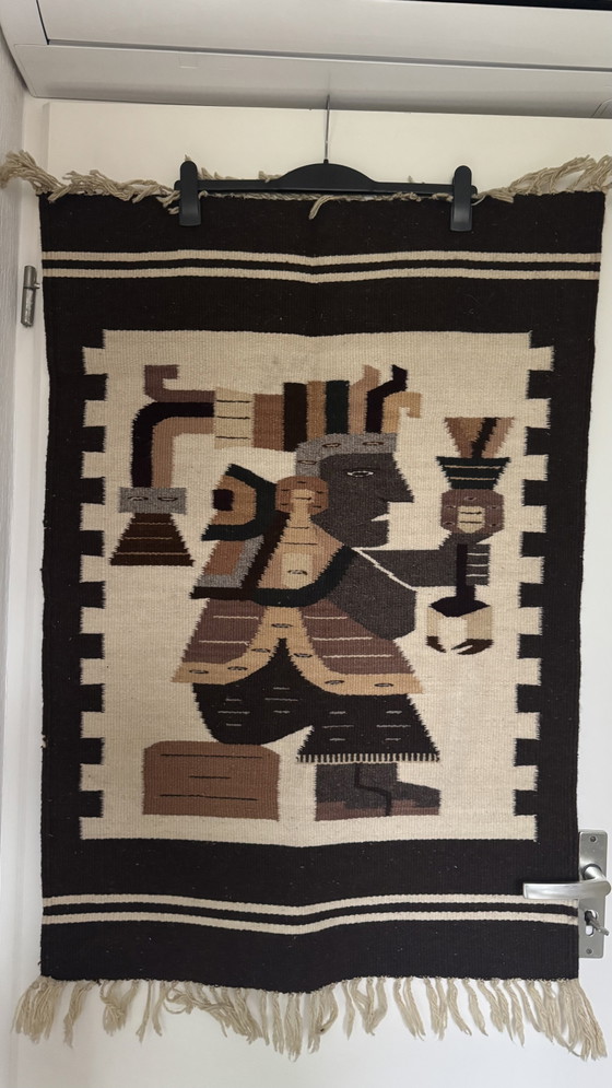 Dos tapices de los Andes – Decoración de pared, Textile, Wool (photo 4 of 7)