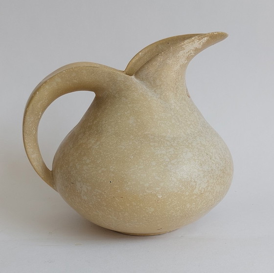 Image 1 of Vintage Brentleigh 1940's English hand painted jug.