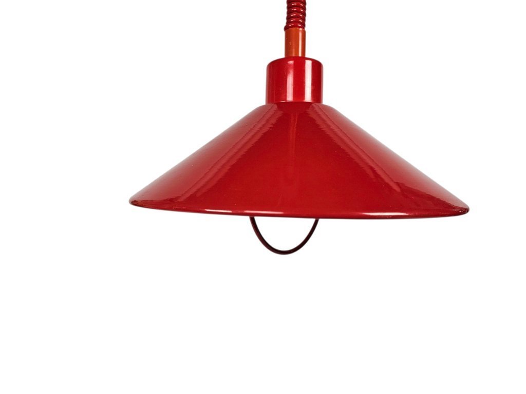 Superbe Lampe De Bureau Vrieland Design Holland Vintage Années 80 - Cuivrée