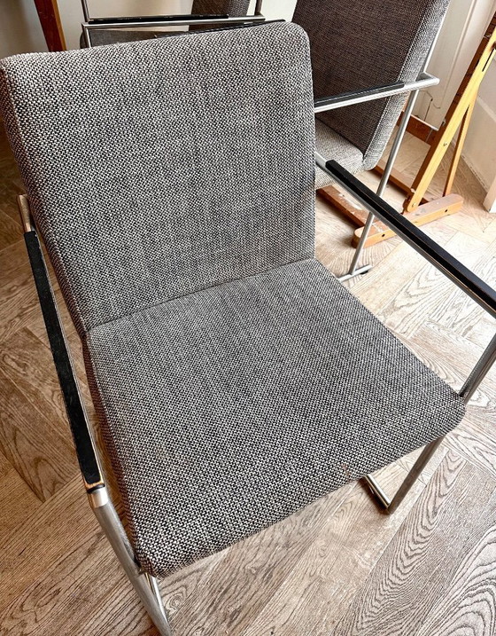 Image 1 of 6x Harvink Esszimmerstuhl Kommagrau